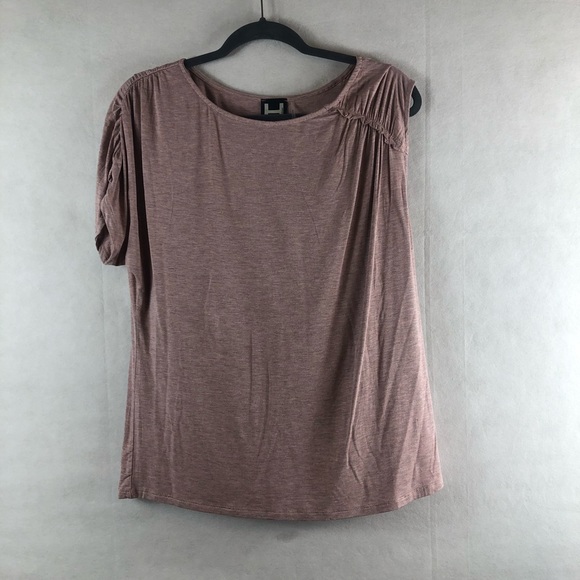 H by Bordeaux size Medium blush pink top - Picture 4 of 5